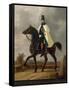 Lieutenant Colonel Officer Marching, 1814-1876-Faustino Joli-Framed Stretched Canvas