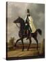 Lieutenant Colonel Officer Marching, 1814-1876-Faustino Joli-Stretched Canvas
