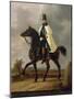 Lieutenant Colonel Officer Marching, 1814-1876-Faustino Joli-Mounted Giclee Print