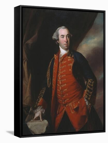 Lieutenant Colonel William Phillips (1731-81) 1764-Francis Cotes-Framed Stretched Canvas