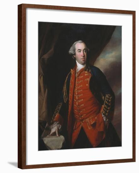 Lieutenant Colonel William Phillips (1731-81) 1764-Francis Cotes-Framed Giclee Print