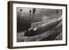 Lieutenant -Commander Edward Boyle in Submarine E14 Evading Turkish Mines-Charles Edward Dixon-Framed Giclee Print