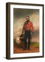 Lieutenant-General Rowland, Lord Hill, C.1819-George Dawe-Framed Giclee Print