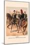 Lieutenant General, Staff and Line Officers in Full Dress-H.a. Ogden-Mounted Art Print