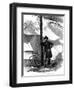 Lieutenant General Ulysses S. Grant (1822-85) at His Head-Quarters, from Harpers Weekly-Mathew Brady-Framed Giclee Print