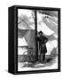 Lieutenant General Ulysses S. Grant (1822-85) at His Head-Quarters, from Harpers Weekly-Mathew Brady-Framed Stretched Canvas