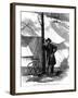 Lieutenant General Ulysses S. Grant (1822-85) at His Head-Quarters, from Harpers Weekly-Mathew Brady-Framed Giclee Print