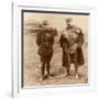 Lieutenant Georges Guynemer and Captain Felix Brocard, French Fighter Pilots, 5 February 1916-null-Framed Giclee Print