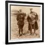 Lieutenant Georges Guynemer and Captain Felix Brocard, French Fighter Pilots, 5 February 1916-null-Framed Giclee Print