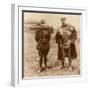 Lieutenant Georges Guynemer and Captain Felix Brocard, French Fighter Pilots, 5 February 1916-null-Framed Premium Giclee Print