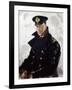 Lieutenant Grahame Johnstone, D.S.C., R.N.V.R. (D.1946) 1940-Doris Clare Zinkeisen-Framed Giclee Print