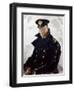 Lieutenant Grahame Johnstone, D.S.C., R.N.V.R. (D.1946) 1940-Doris Clare Zinkeisen-Framed Giclee Print