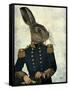 Lieutenant Hare-Fab Funky-Framed Stretched Canvas