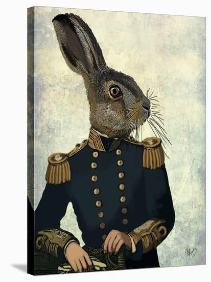 Lieutenant Hare-Fab Funky-Stretched Canvas