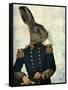 Lieutenant Hare-Fab Funky-Framed Stretched Canvas