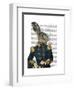 Lieutenant Hare-Fab Funky-Framed Art Print