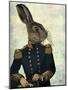 Lieutenant Hare-Fab Funky-Mounted Art Print