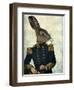 Lieutenant Hare-Fab Funky-Framed Art Print