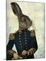 Lieutenant Hare-Fab Funky-Mounted Art Print