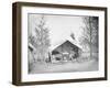 Lieutenant James B. Neill Sitting Inside His Tent During the American Civil War-Stocktrek Images-Framed Photographic Print