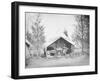 Lieutenant James B. Neill Sitting Inside His Tent During the American Civil War-Stocktrek Images-Framed Photographic Print