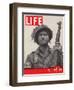 Lieutenant Kelso C. Horne of US Airborne Infantry, Part of Invasion at Normandy, August 14, 1944-Bob Landry-Framed Photographic Print