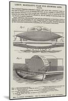 Lieutenant Mckillop's Plan for Stowing Life-Boats-null-Mounted Giclee Print