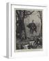 Lieutenant Stairs Charged by a Wounded Elephant-null-Framed Giclee Print