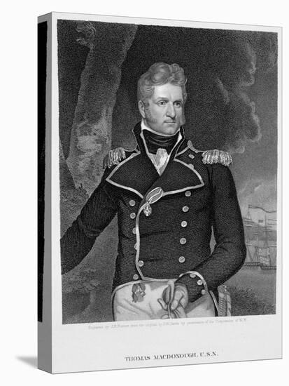 Lieutenant Thomas Macdonough-John B. Forrest-Stretched Canvas