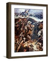 Lieutenant Thomas Wilkinson, Loyal North Lancaster Regiment-Stanley L. Wood-Framed Giclee Print