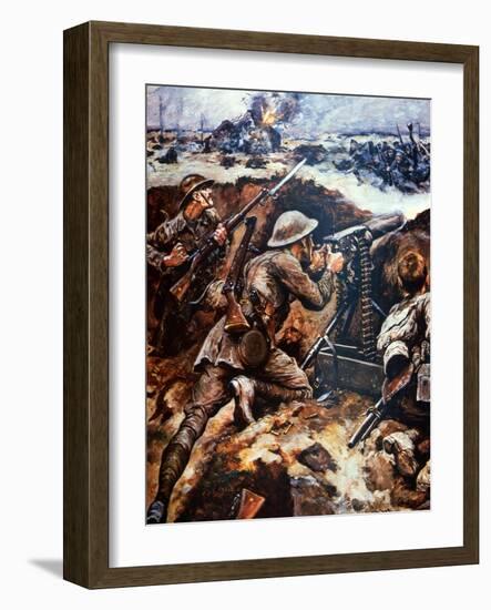 Lieutenant Thomas Wilkinson, Loyal North Lancaster Regiment-Stanley L. Wood-Framed Giclee Print