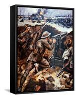 Lieutenant Thomas Wilkinson, Loyal North Lancaster Regiment-Stanley L. Wood-Framed Stretched Canvas
