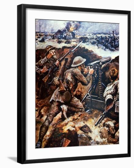 Lieutenant Thomas Wilkinson, Loyal North Lancaster Regiment-Stanley L. Wood-Framed Giclee Print