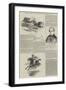 Lieutenant Waghorn's Race with the Bombay Mail, from Alexandria to London-null-Framed Premium Giclee Print