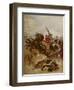 Lieutenants Nelville and Coghill Saving the Colours, 1881-Alfred A.B. de Neauville-Framed Giclee Print