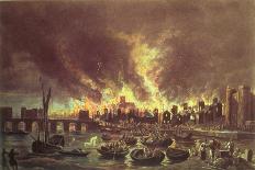 The Great Fire of London, 1666-Lieve Verschuier-Giclee Print