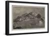 Lievely Harbour, Disco Island, First Halting Place of the Arctic Expedition-null-Framed Giclee Print