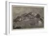 Lievely Harbour, Disco Island, First Halting Place of the Arctic Expedition-null-Framed Giclee Print