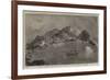 Lievely Harbour, Disco Island, First Halting Place of the Arctic Expedition-null-Framed Giclee Print