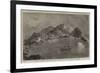 Lievely Harbour, Disco Island, First Halting Place of the Arctic Expedition-null-Framed Giclee Print