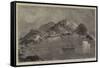 Lievely Harbour, Disco Island, First Halting Place of the Arctic Expedition-null-Framed Stretched Canvas