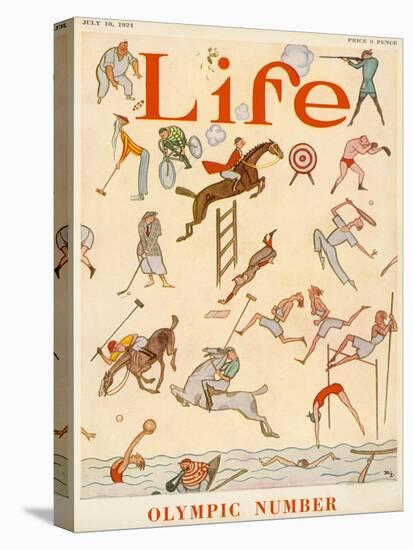 Life, 1924 Olympics-null-Stretched Canvas