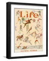 Life, 1924 Olympics-null-Framed Photographic Print