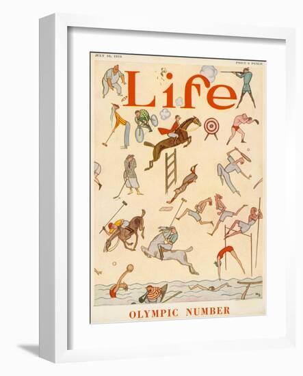 Life, 1924 Olympics-null-Framed Photographic Print