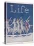 Life, a Greek Freeze,1924-Warren Davies-Stretched Canvas