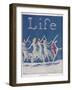 Life, a Greek Freeze,1924-Warren Davies-Framed Art Print