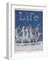 Life, a Greek Freeze,1924-Warren Davies-Framed Art Print