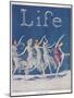 Life, a Greek Freeze,1924-Warren Davies-Mounted Art Print