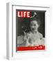 LIFE Actress Jeanne Crain 1946-null-Framed Art Print