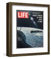 LIFE Agena - Gemini Rendezvous-null-Framed Art Print